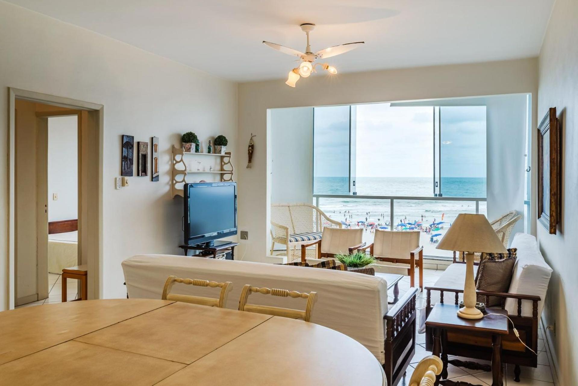 شقة Apto Pe Na Areia Com Linda Vista Frente Mar Cel403 Balneário Camboriú المظهر الخارجي الصورة